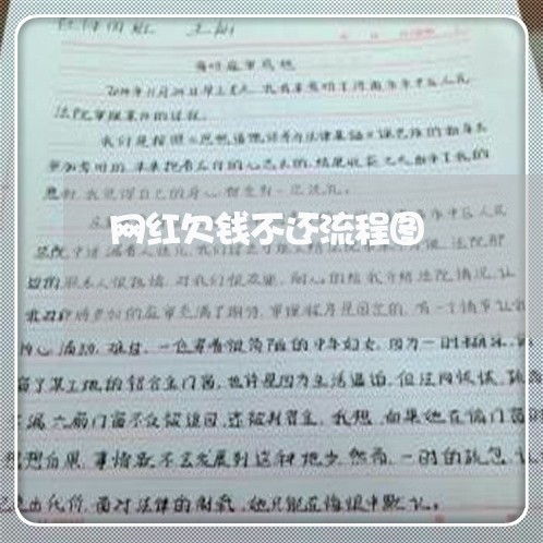 网红欠钱不还流程图/2023112376157