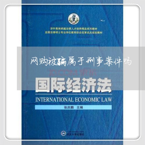 网购被骗属于刑事案件吗/2023062604826