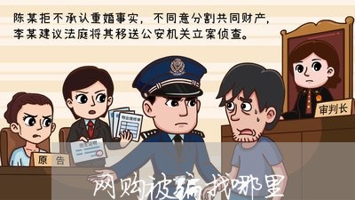 网购被骗找哪里/2023042040592