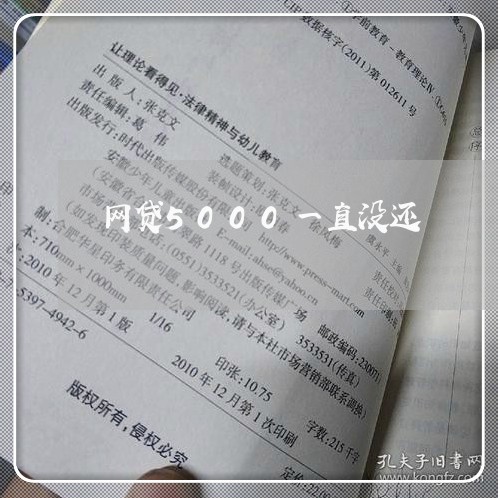 网贷5000一直没还/2023111672624