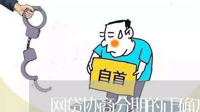 网贷协商分期的正确方法/2023102593593