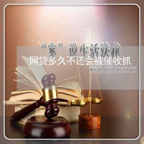 网贷多久不还会被催收抓/2023090604847