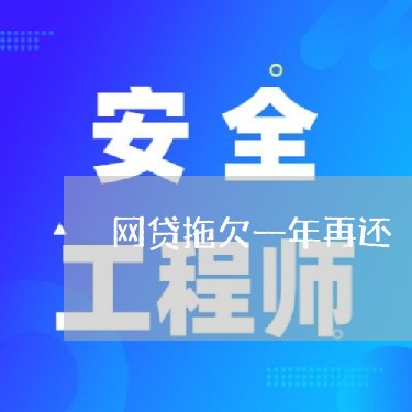 网贷拖欠一年再还/2023111591492