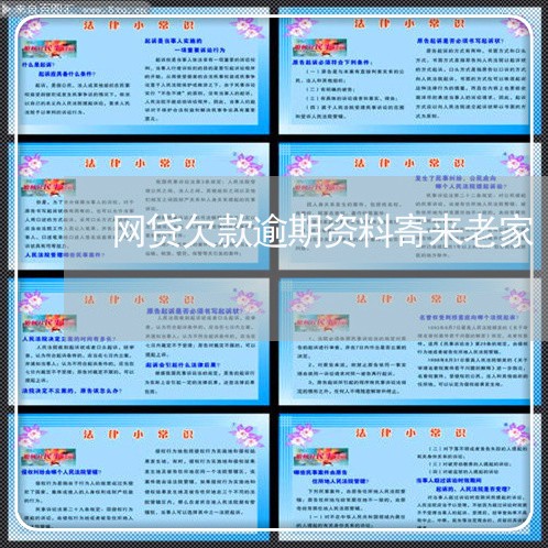 网贷欠款逾期资料寄来老家/2023103141607