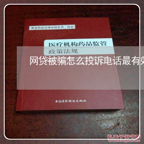 网贷被骗怎么投诉电话最有效/2023040227059