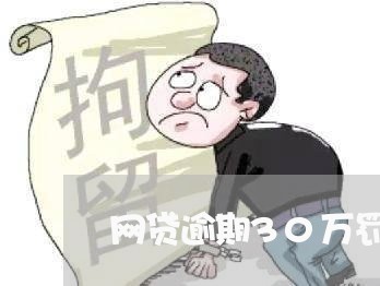 网贷逾期30万罚息案例/2023081491838