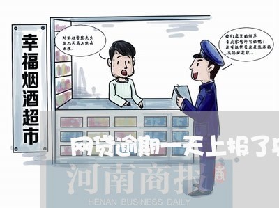 网贷逾期一天上报了央行/2023111762604