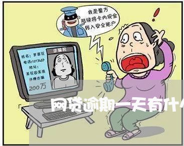 网贷逾期一天有什么后果没/2023111705258