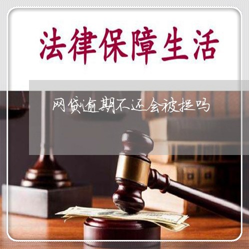 网贷逾期不还会被捉吗/2023111637282