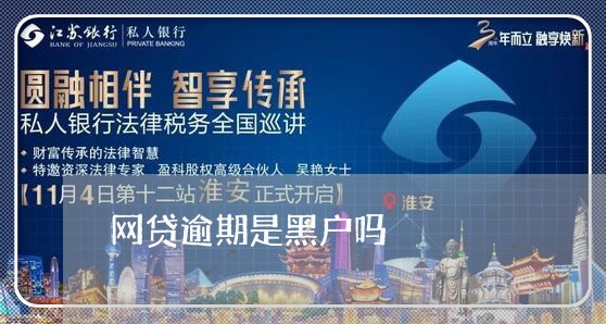 网贷逾期是黑户吗/2023110805038