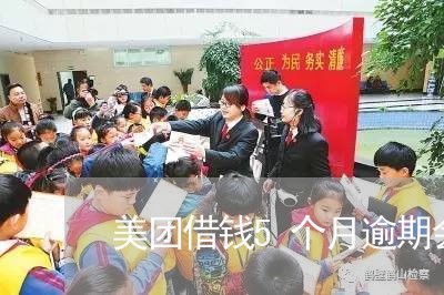 美团借钱5个月逾期会怎样/2023052629492