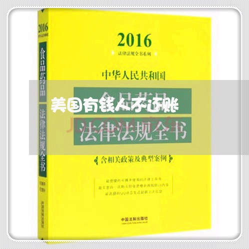 美国有钱人不还账/2023092907250