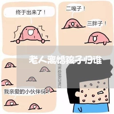 老人离婚孩子归谁/2023100222693