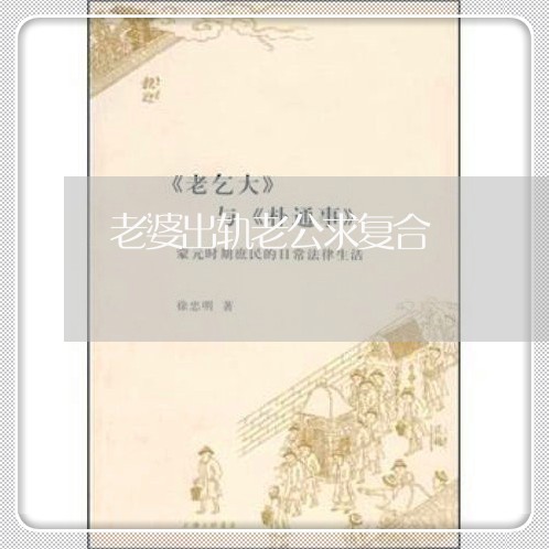 老婆出轨老公求复合/2023110740482