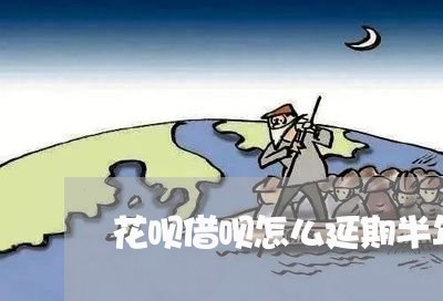 花呗借呗怎么延期半年了/2023061900583