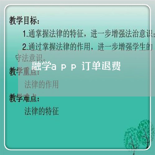 融学app订单退费/2023061806289