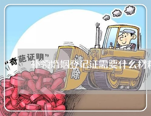 补领婚姻登记证需要什么材料/2023112820560