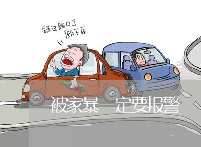 被家暴一定要报警/2023101539203