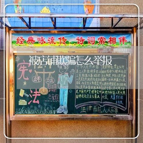 被店铺欺骗怎么举报/2023032516037