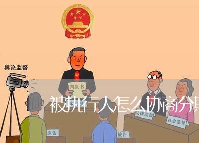 被执行人怎么协商分期还款/2023100750595