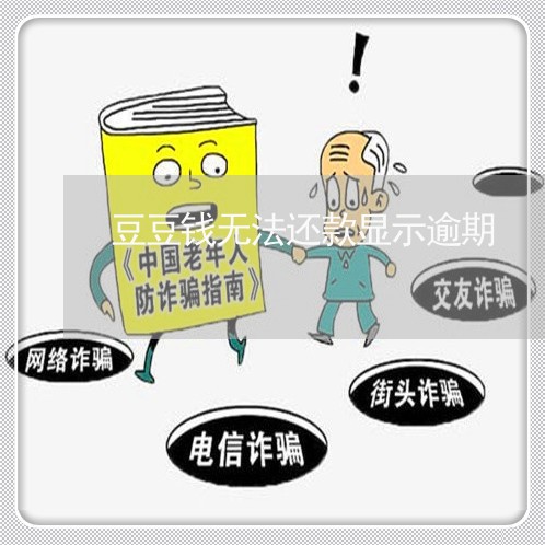 豆豆钱无法还款显示逾期/2023062325037