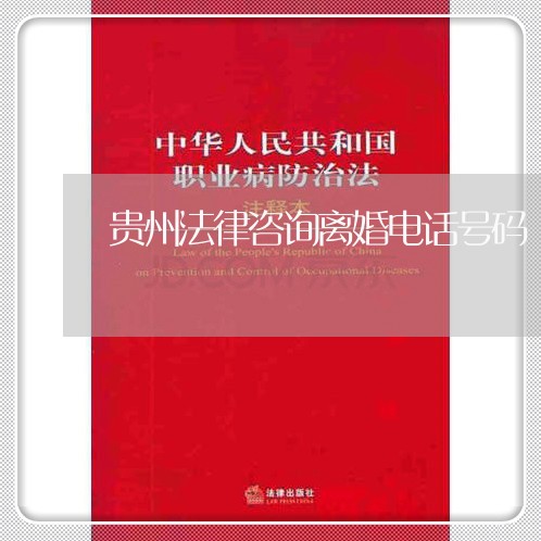 贵州法律咨询离婚电话号码/2023111485804