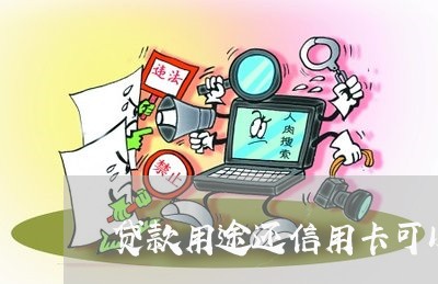 贷款用途还信用卡可以吗/2023102514960