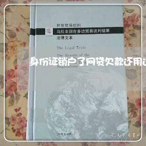 身份证销户了网贷欠款还用还吗/2023112324846