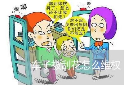 车子被刮花怎么维权/2023061227269