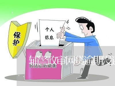 辅警政审网贷逾期没还/2023081238260