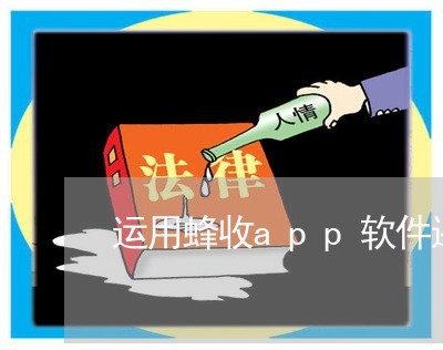 运用蜂收app软件还信用卡正规吗/2023081418583