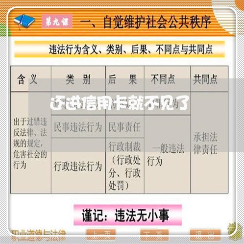 还进信用卡就不见了/2023102684094