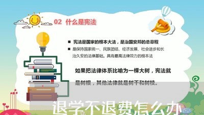 退学不退费怎么办/2023051036060