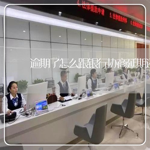 逾期了怎么跟银行协商延期还款/2023092626248