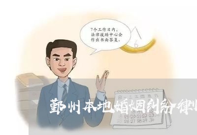 鄞州本地婚姻纠纷律师免费咨询/2023112593716