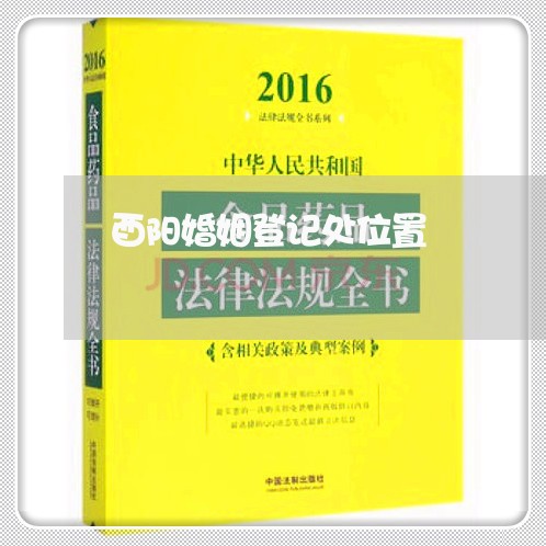 酉阳婚姻登记处位置/2023112794926