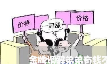 金牌调解弟弟有钱不还/2023112319050