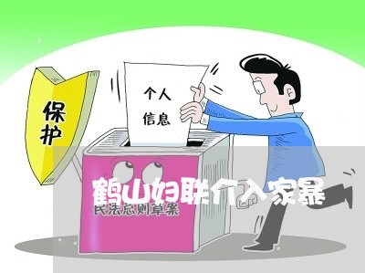 鹤山妇联介入家暴/2023101040392