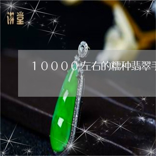 10000左右的糯种翡翠手镯/2023100504735