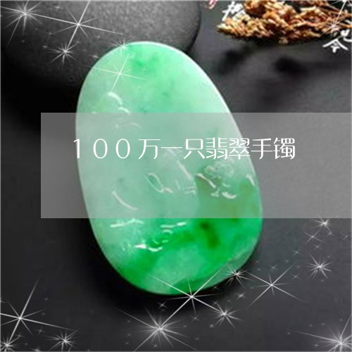 100万一只翡翠手镯/2023041160403