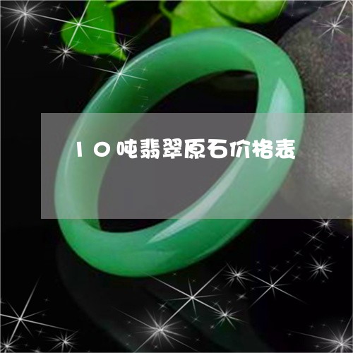 10吨翡翠原石价格表/2023041152813