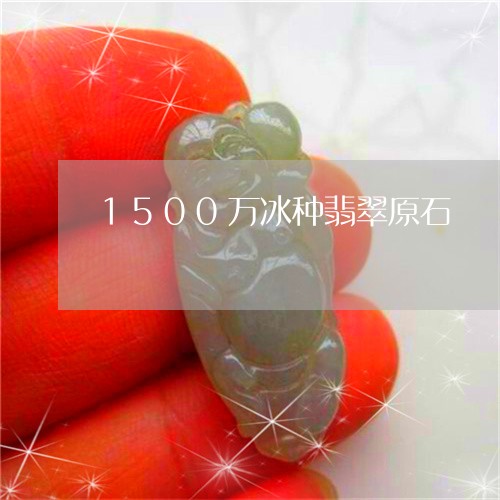 1500万冰种翡翠原石/2023070918372