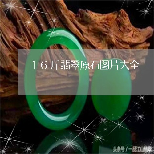 16斤翡翠原石图片大全/2023070930673