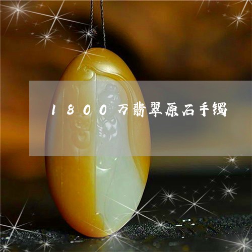 1800万翡翠原石手镯/2023070951614