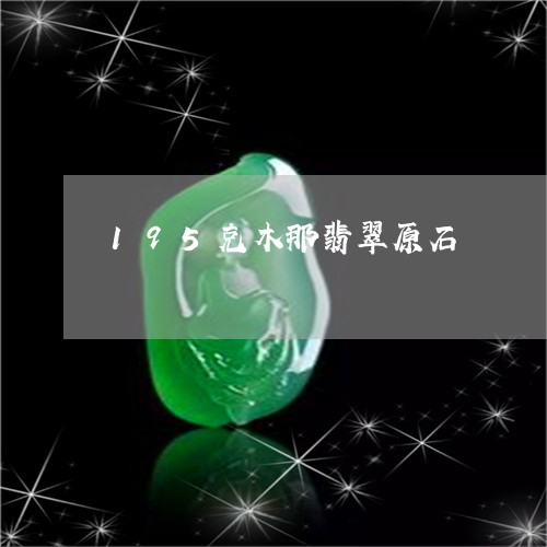 195克木那翡翠原石/2023082554137