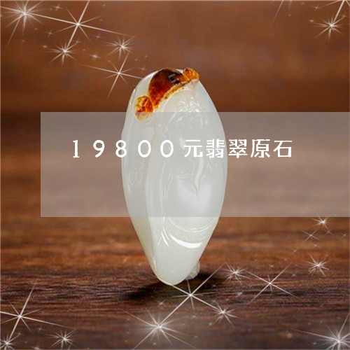 19800元翡翠原石/2023041002607