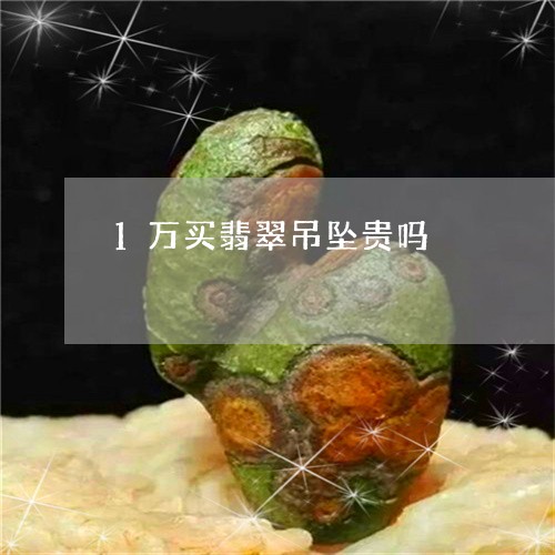 1万买翡翠吊坠贵吗/2023040172693