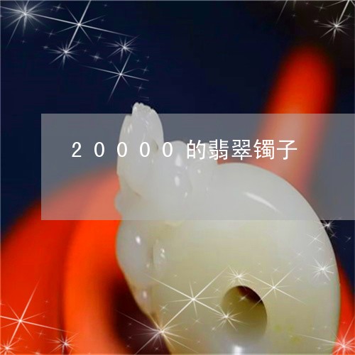 20000的翡翠镯子/2023082519470