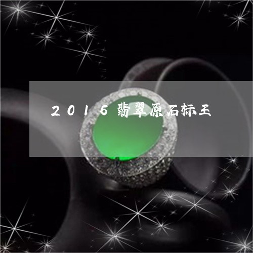 2016翡翠原石标王/2023082505258