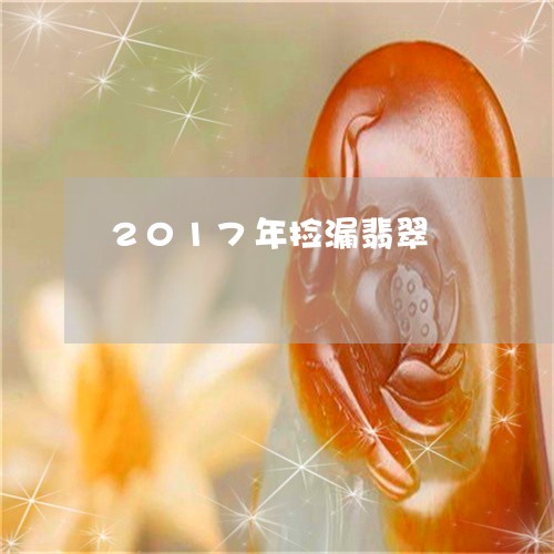 2017年捡漏翡翠/2023093025147